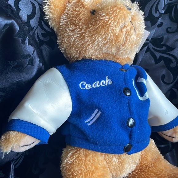 Indianapolis Colts Collectible Bear NFL Licensed Plush Bear Letterman’s Jacket - Picture 4 of 6